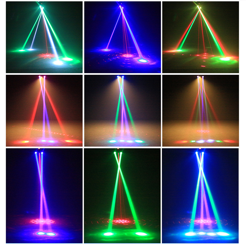 KEMAX 36W Dj Lights DMX Mini LED Moving Head Remote Control Beam Nightclub Party Light Disco Christmas Rotating Stage Effect