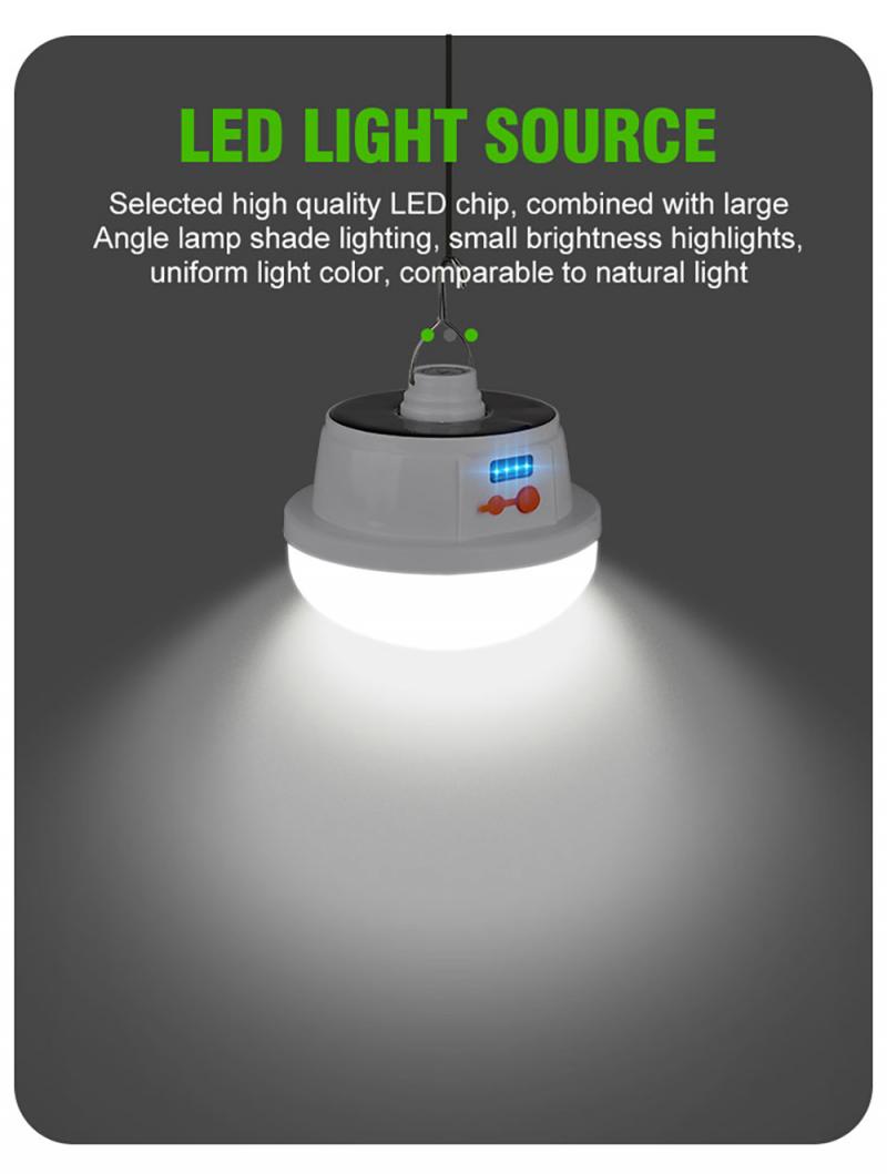 LED Solar Light 2in1 Solar Circular Hooking Remote Control Ligh Outdoor/Indoor Solar Lamp Garden Lighting Wireless Powered Light