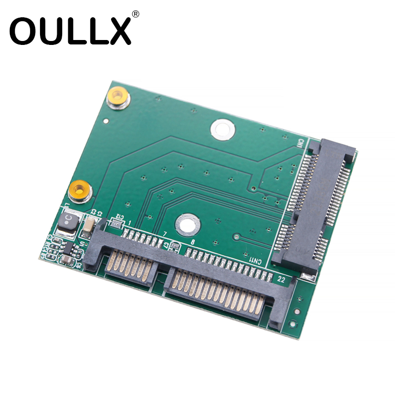 Carte adaptateur mSATA SSD vers SATA 3, Interface 2.5 pouces, 5cm, MINI PCIE SSD vers SATA III, convertisseur adaptateur pour ordinateur PC