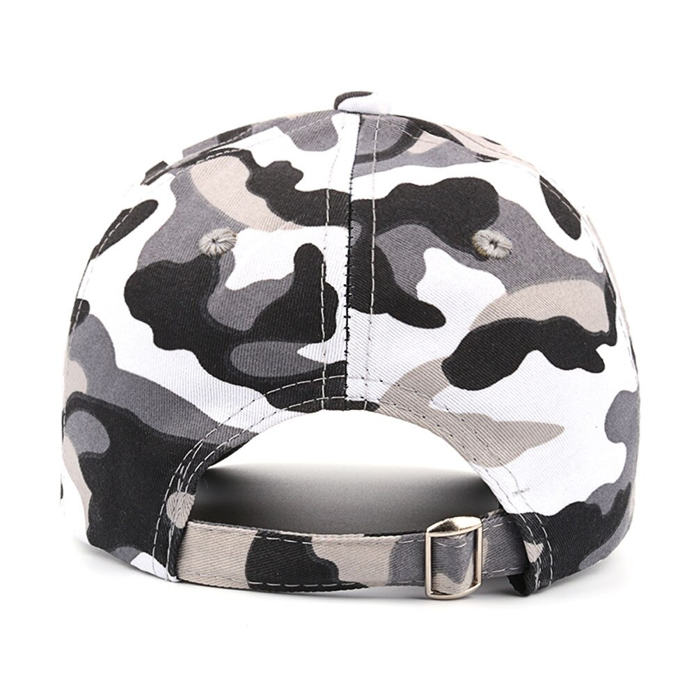 Outdoor Mannen Vrouwen Honkbal Tennis Caps Camouflage Verstelbare Zonnescherm Snapback Hoeden Comfortabel Om Te Dragen 0824