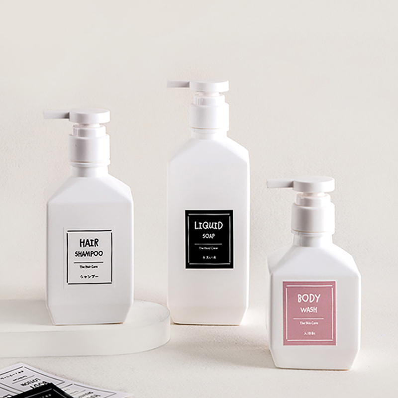 Nordic Zeep Fles Label Sticker Set Badkamer Shampoo Lotion Dispenser Labels Waterdichte Zelfklevende Identificatie Sticker