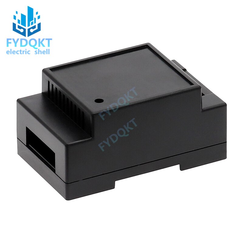 1PC Brand DIN Rail PLC Fire Detection Instrument Power switch Box/Rail Electrical Enclosure/4-05: 88x54x44mm Meters Shell