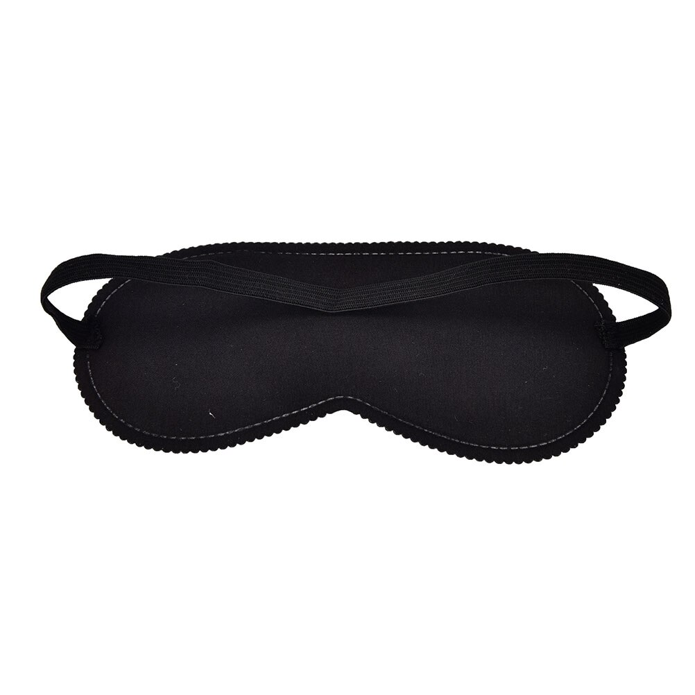 Voyage Normal ombre noir dessin animé impression femmes hommes enfants ombre sommeil yeux couverture yeux Blinder dormir masque pour les yeux