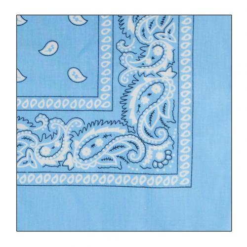 Paisley bandeau Bandana écharpe bandeau serre-tête bandeau femmes cheveux accessoires bandeau serre-tête bandeau coiffure: Light Blue