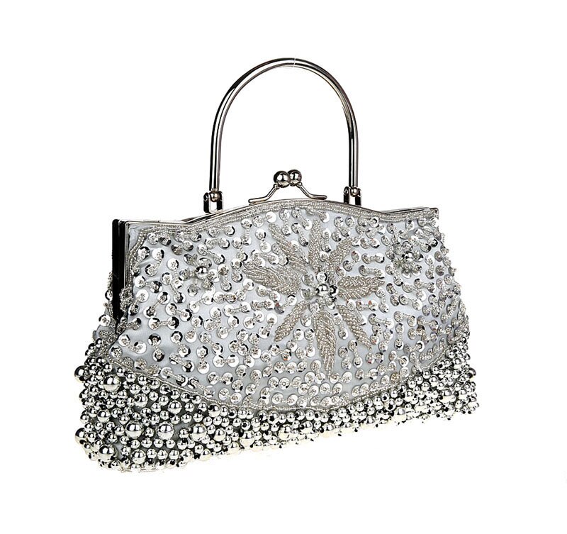 Retro Kralen Sequin Bag Handgemaakte Kralen Ambachtelijke Tas Elegante En Praktische Cheongsam Zak Selling Goed Portemonnees