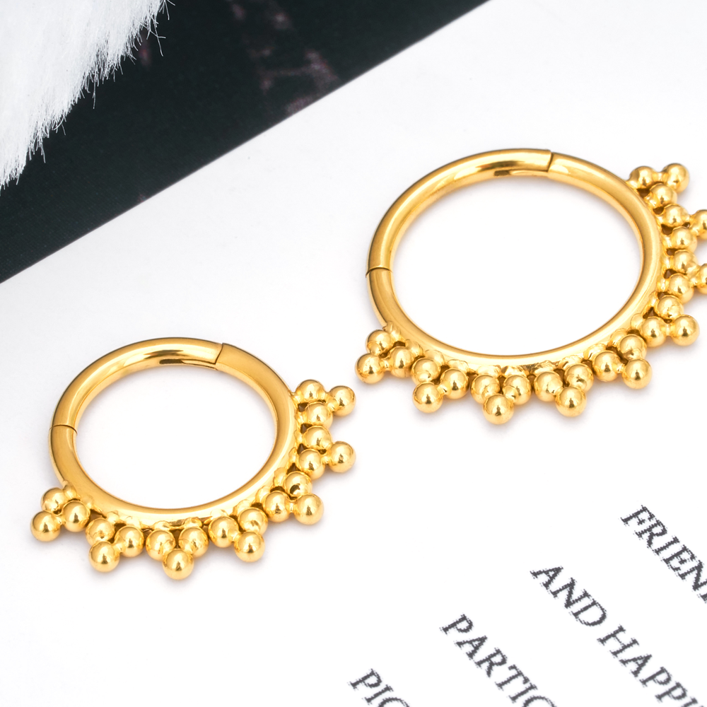 G23 titanium piercing neusring lichaamsjuwelen oorringen astm  f136 kraakbeen tragus diafragma titanium scharnier