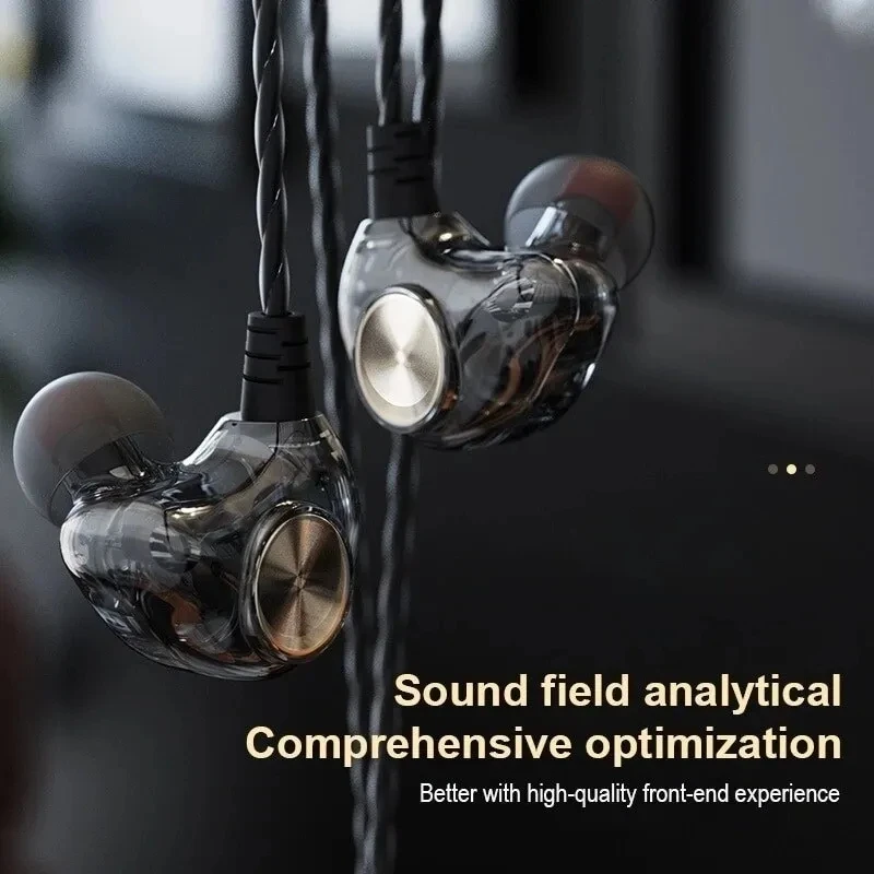 Android Handy DrivebyWire Headset Metall Heavy Bass Computer PC Headset InEar Sport Headset