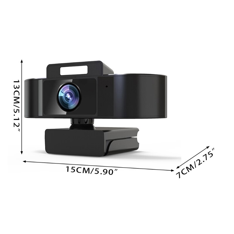 1080P/2K/4K Webcam High Definition Drive Noise Reduction Web Camera for Calling