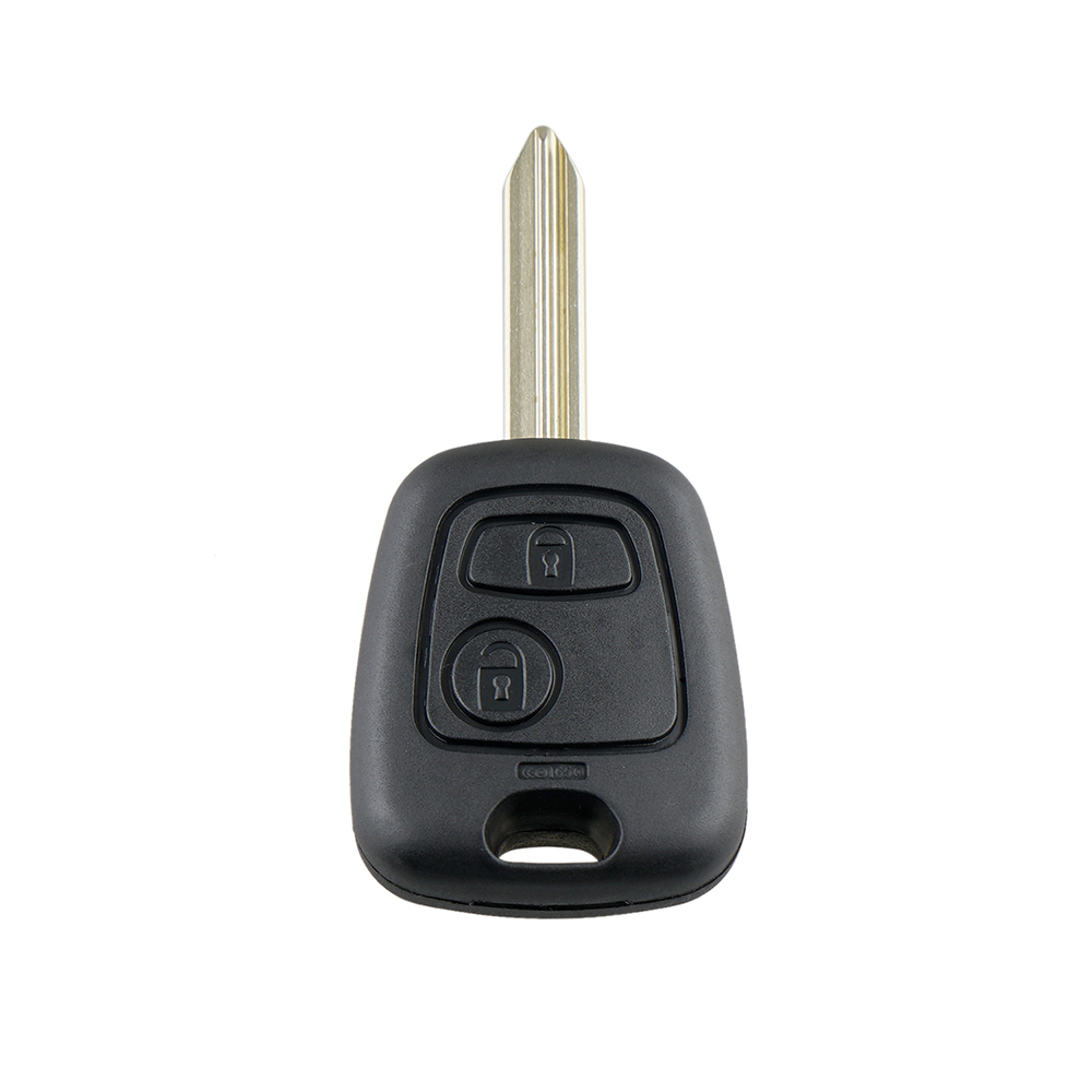 QWMEND-mando a distancia para llave de coche, 2 botones, Fob, para Citroen C1, C2, C3, C4, Saxo, Picasso, Xsara, Picasso, Peugeot 106, 206, 306, 307, 107, 207, 407: SX9 Blade