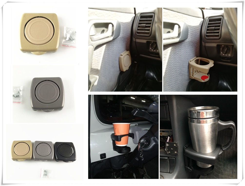 Universal Car accessories Foldable Drink bottle Cup holder for fiat ducato bravo 1996 2002 500 2007