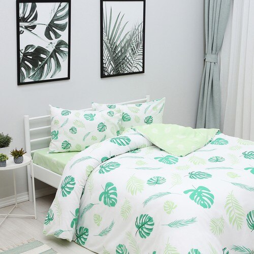 SIRMAK to Double Duvet Set - Leaves from Turkey Fast