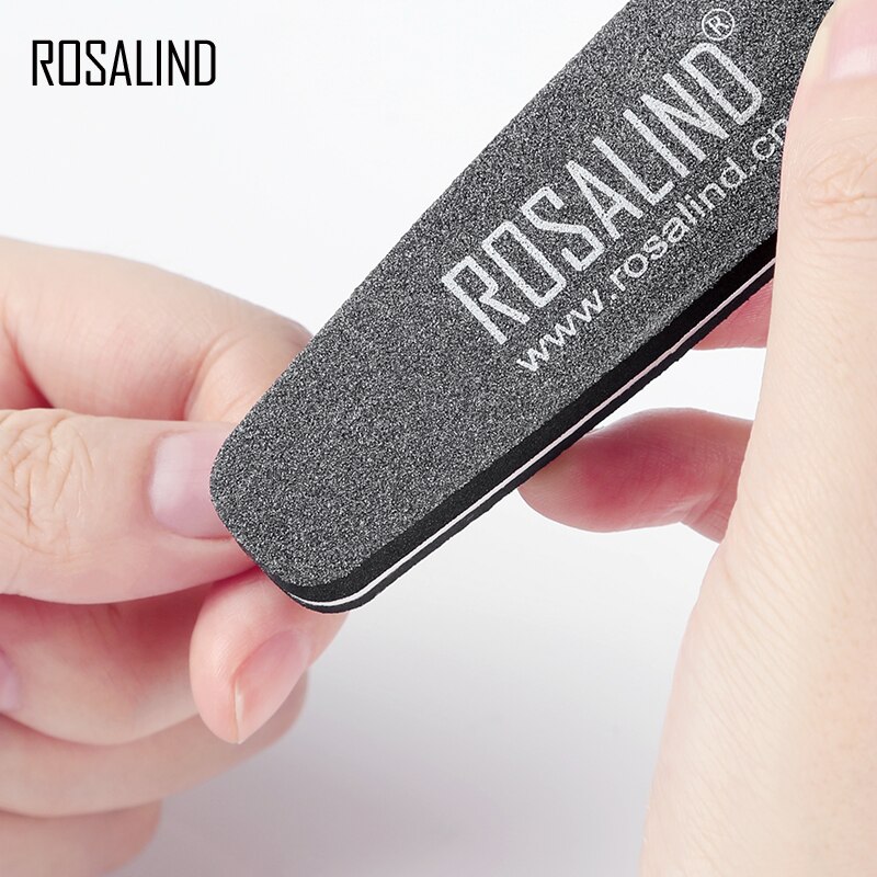 Rosalind 1 stk neglefile fuld pedicure manicure polering polering skønhedsværktøj manicure pedicure neglekunst værktøj
