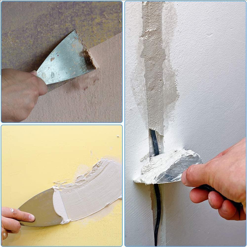 3Pcs/set Putty Knife Filling Spatula Plaster Shovel Decoration Wallpaper Paint Stripper Construction Scraper Wall Tool R2R9