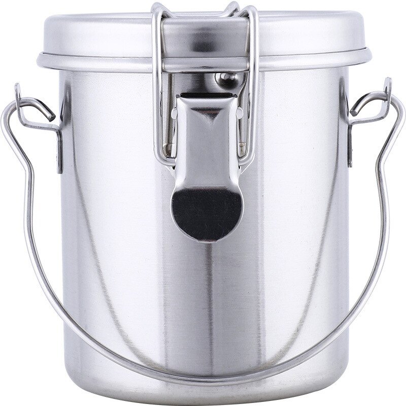 Penselenbakje Kleine Roestvrijstalen Pen Wasmachine Draagbare Olieverfschilderij Pen Wassen Vat Verzegelde Pen Wassen Emmer