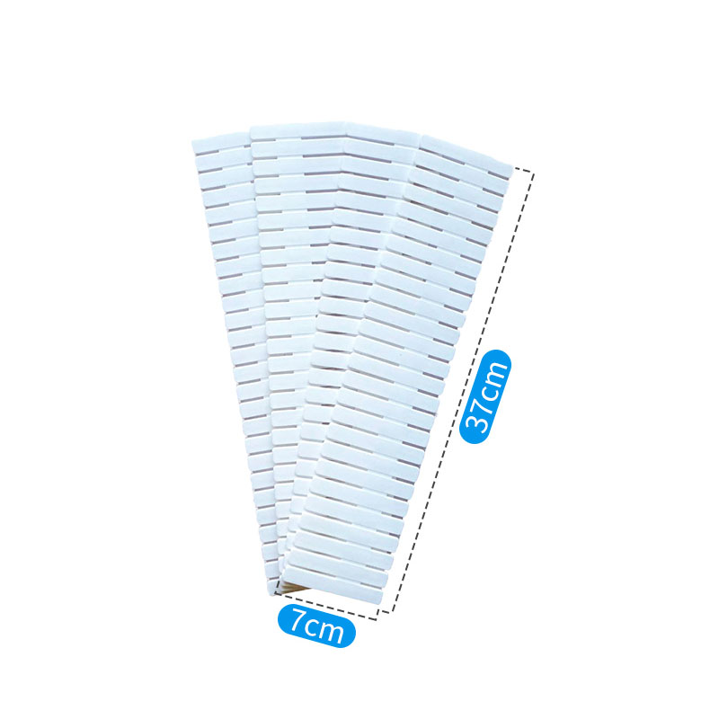 DIY Adjustable Plastic Storage Partition Board Drawer Divider Combination Partition Board Space-saving Division Organizer: 37cm blue 4pcs