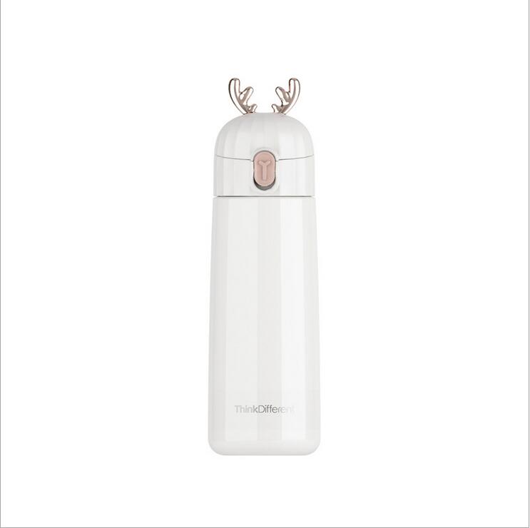 Zounich termosmugg 304 rostfria vakuumflaskor termoskopp kaffe te mjölk söt mugg termoflaska termokopp 350ml: 270ml / A
