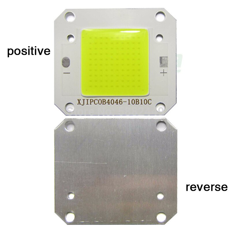 32V 12V 50W 80W White Warm Cold Full Spectrum COB LED lamp Flip Chip Light for Spotlight Floodlight DIY