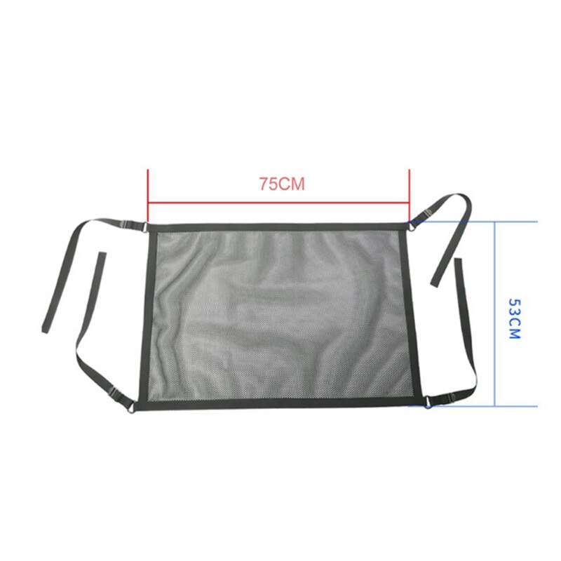 2 Filets De Rangement Auto Adhésifs – élastiques, Pour Pare-soleil Ou Intérieur Voiture, Rangement Téléphone Et Petits Objets