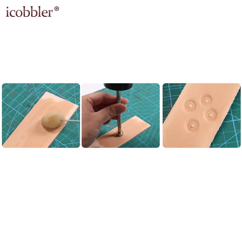 DIY Engraving Tools Handmade Metal Stamp and Die Sets Stamping Tool Leather Craft Working Flowers Embossing Patterns Carving