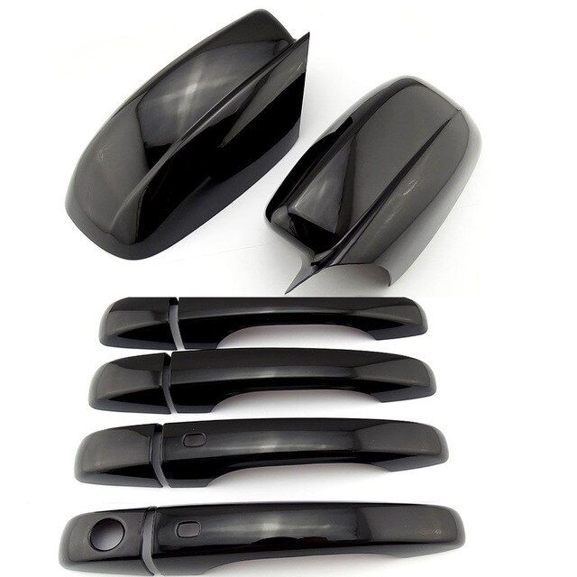 2Pcs Chrome Side View Wing Mirror Cover Cap Trim For Nissan Armada 2017