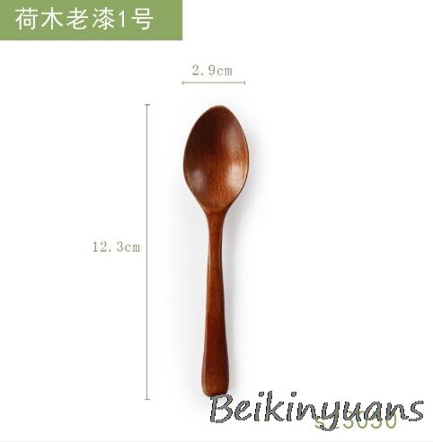 Bébé fait main cuillère en bois naturel en bois aromatisé lait enfant alimentation bébé produits: SZ3050