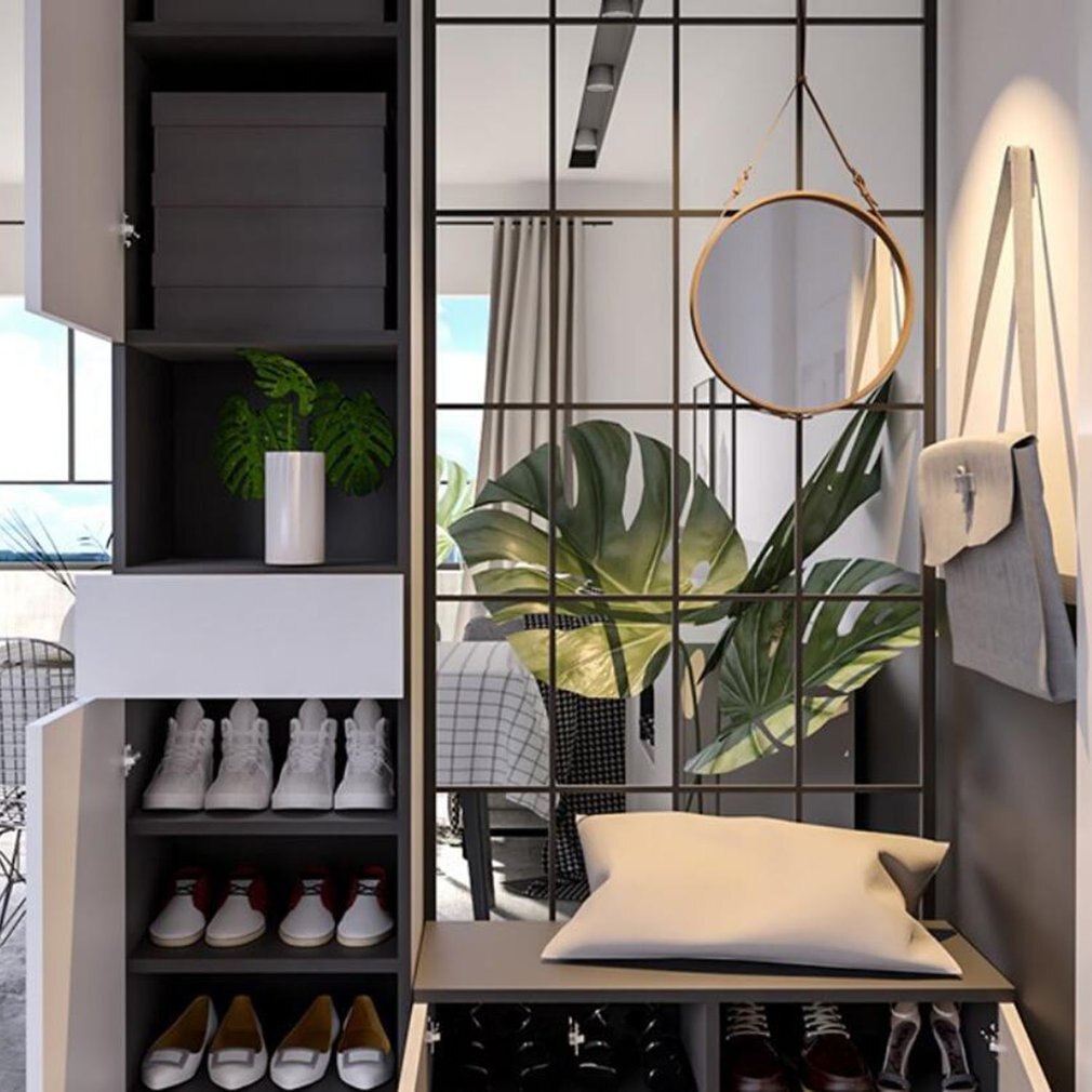 Bathroom Makeup Mirror 10x Magnifying LED Lighting Vanity Mirror Adjustable 270 Degree Rotating