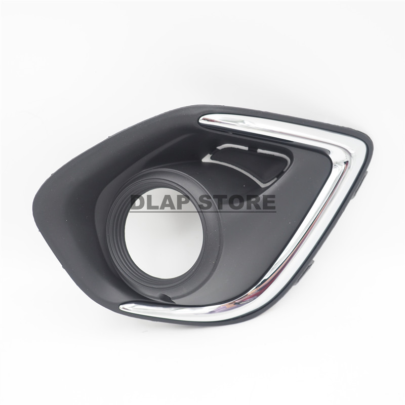 Światła samochodowe kaptur dla Mitsubishi ASX 2013 2014 2015 światło przeciwmgielne przedniego zderzaka osłona przeciwmgielna obudowa przeciwmgielna: chrom  2szt