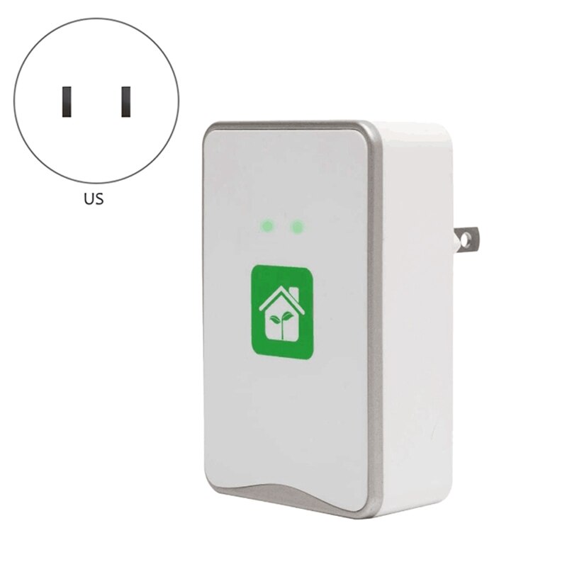 Purificador de ionizador sem filtro do gerador de íons negativos do purificador de ar pluggable alérgenos limpos, poluentes, molde, odores