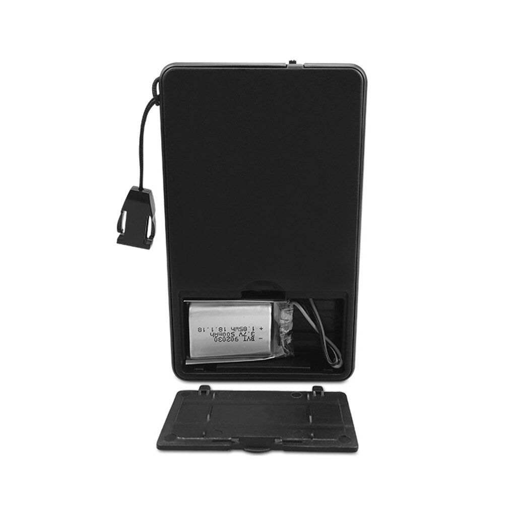 Portable Digital DAB FM Radio Rechargeable DAB Stereo Lossless Receiver with Earphone Lanyard 1.2" LCD Display Screen