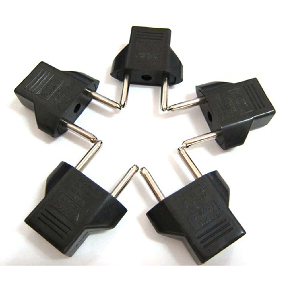 Universele Us Usa Naar Eu Europa Travel Ac Power Socket Plug Adapter Adapter Converter Amerikaanse Usa Europese Outlet Plug adapter