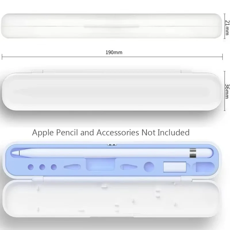 Caja para Apple Pencil Pro 2 1, funda protectora para Apple Pencil Generation 2nd 1st Gen, accesorios para iPad