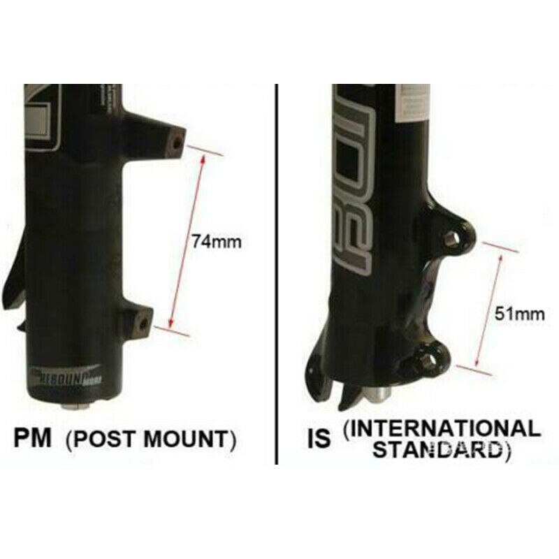 Support de freins à disque de vélo vtt, 180/203mm IS-PM, levier, Rotor avant montage pour siège arrière en aluminium, 160, 180, 203mm