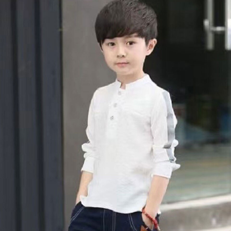 2022 Lente Herfst Lange Mouw Jongens Shirts Voor Leeftijd 3 4 6 8 10 12 Jaar Fall Kids Shirts zacht En Warm Tiener Jongens Tops: 401 / 12