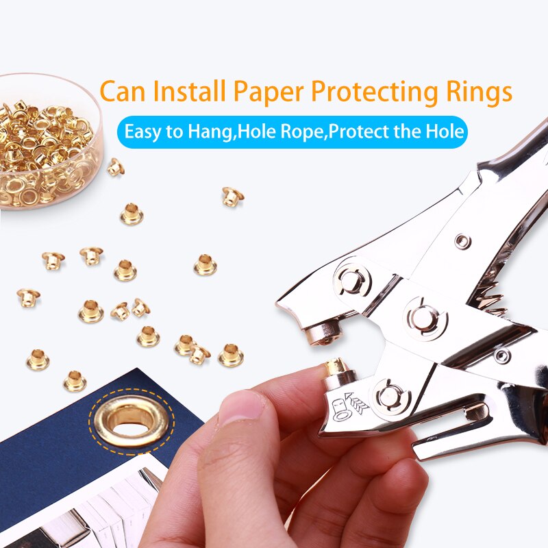 1pc Eyelet Hole Punch Leverage Pliers Eyelet Puncher Die Tool Eyelets Installation Tool Stomatal Rivet Button Leverage Pliers