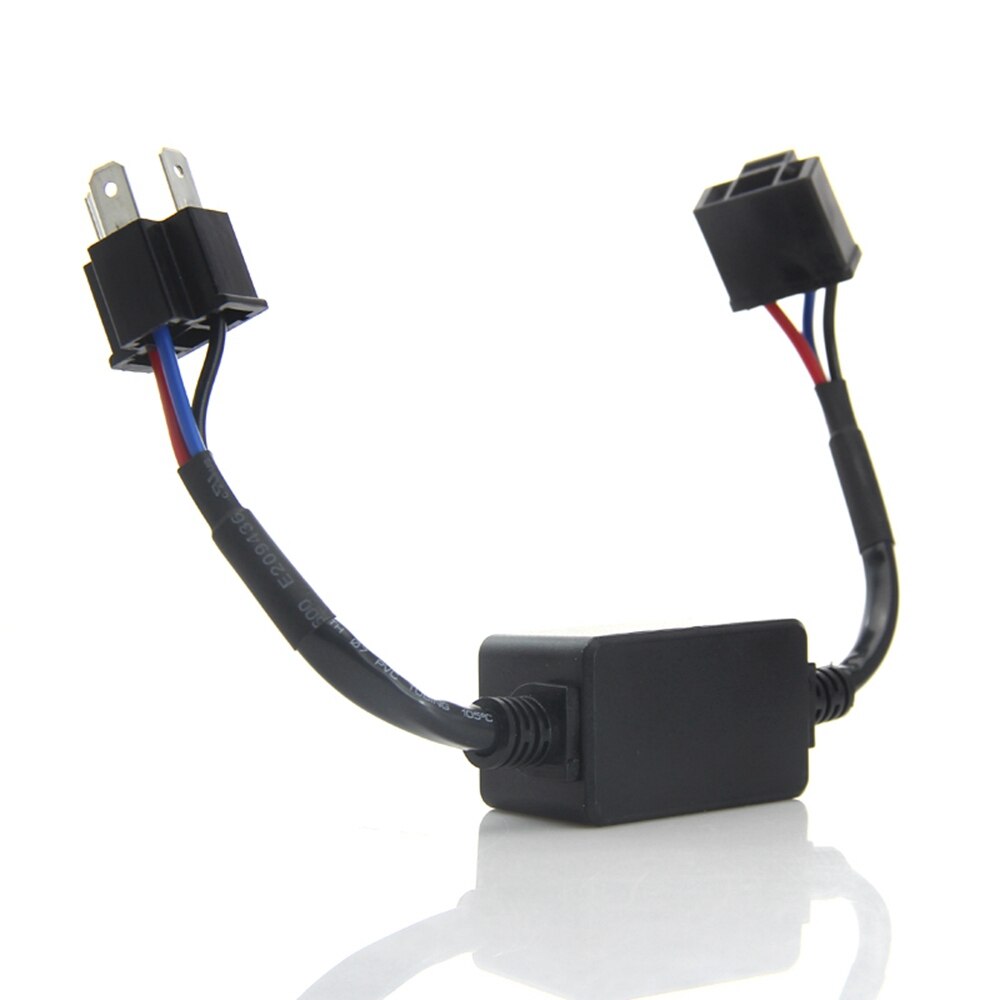 Decodificador led H7 can bus, condensador de cancelación de alarma, cableado de resistencia antiparpadeo, Canbus H4, sin errores H1 H3 9005 9006