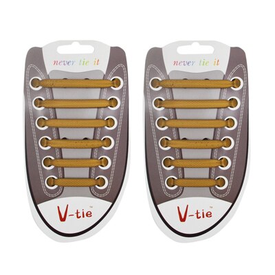 Cordones elásticos de silicona para niños, para primeros pasos, para zapatillas de deporte, impermeables, 1 juego/12 Uds.: gold