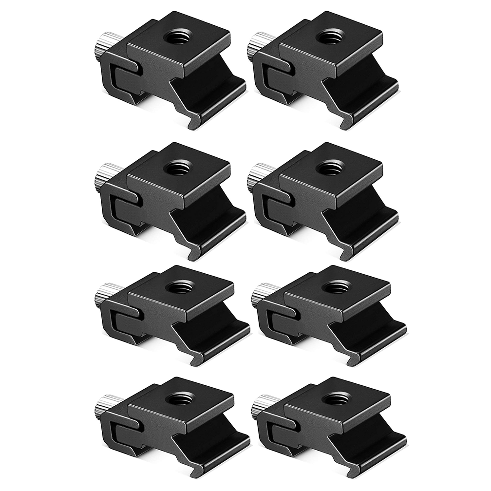 Adaptateur de support de Flash de chaussure froide d'appareil photo en métal avec filetage de vis de trépied 1/4 "-20 pour appareil photo reflex Nikon Canon flash speedlite: YELLOW