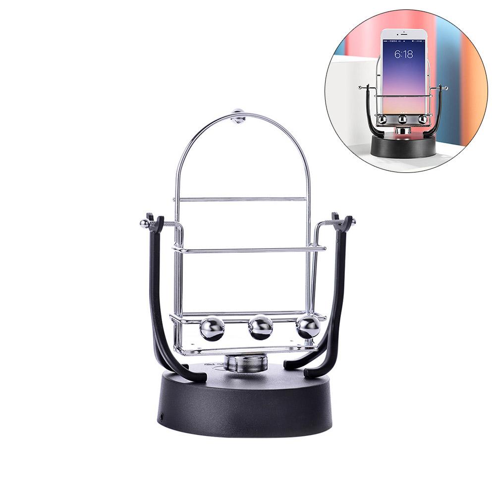 Luda Automatische Lopen Swing Mobiele Telefoon Artefact Stappenteller Borstel Stepper Eeuwige Instrument Newton Rocker Ambachtelijke Ornamenten