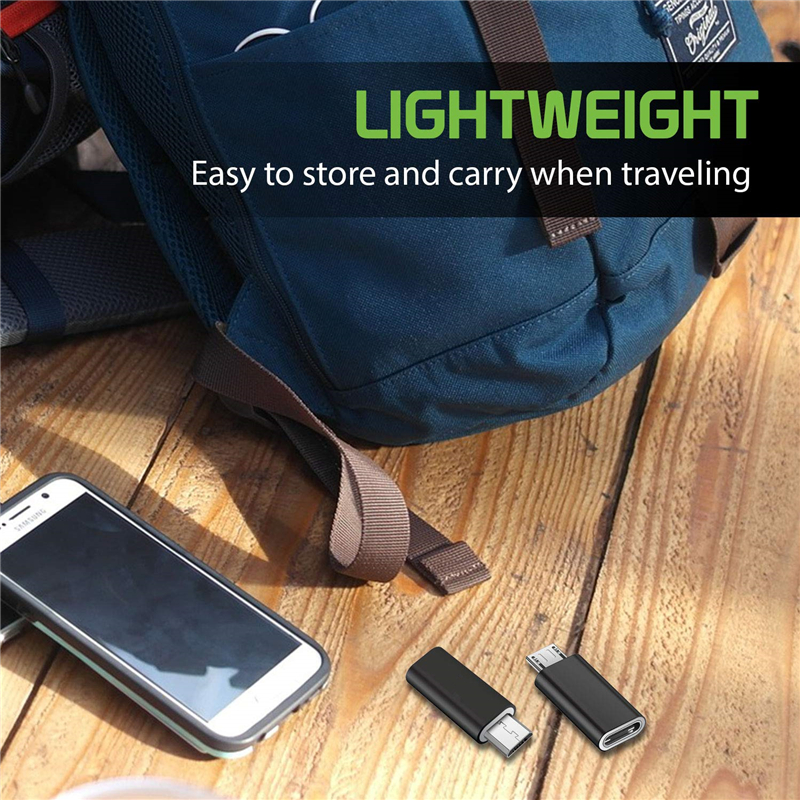 3PCS Type C Naar Micro USB Android Telefoon Kabel Lader Converter voor Samsung Xiaomi Huawei Usbc Naar Microusb Usb opladen Adapter