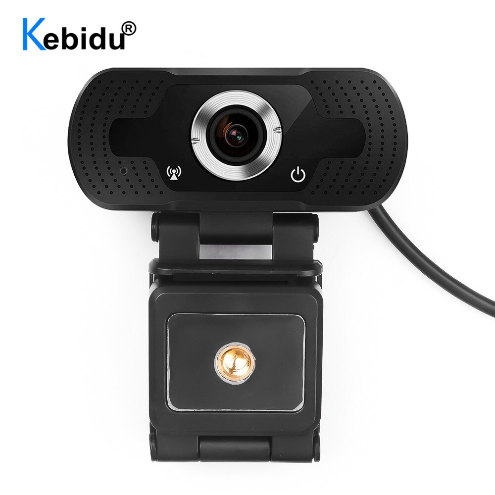 Full Hd 1080P Webcam Usb Met Microfoon Mini Computer Camera Flexibele 1080P 30fps Voor Laptops Desktop Webcam Camera online Onderwijs