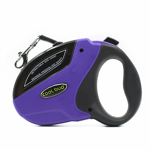 Intrekbare Hondenriem 5M 50Kg Huisdier Intrekbare Leiband Voor Grote Medium Hond Automatische Wandelen Leash Lead: Purple