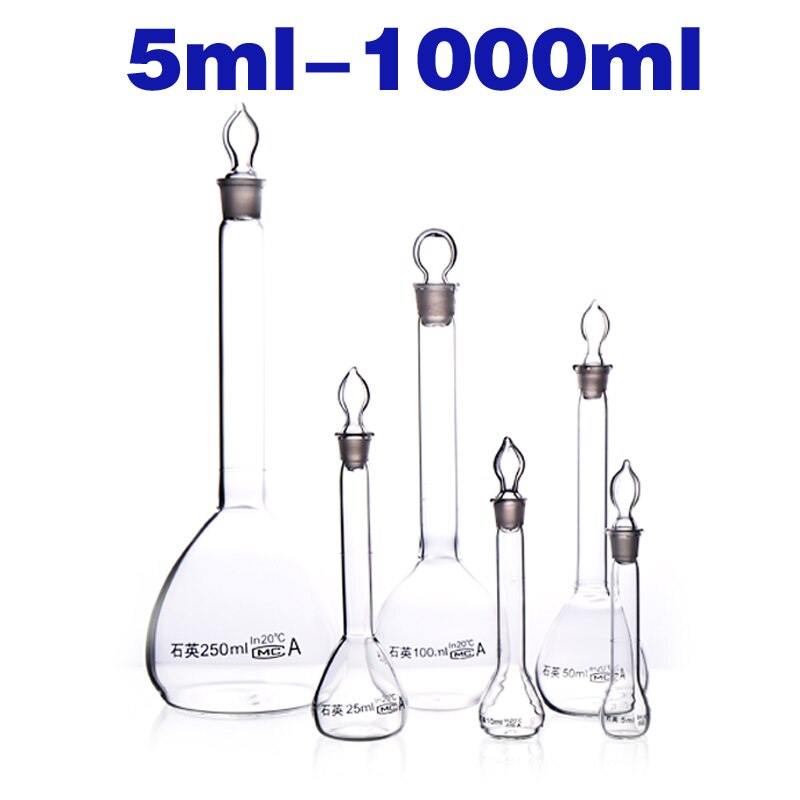 Quartz glass volumetric flask(100ml)