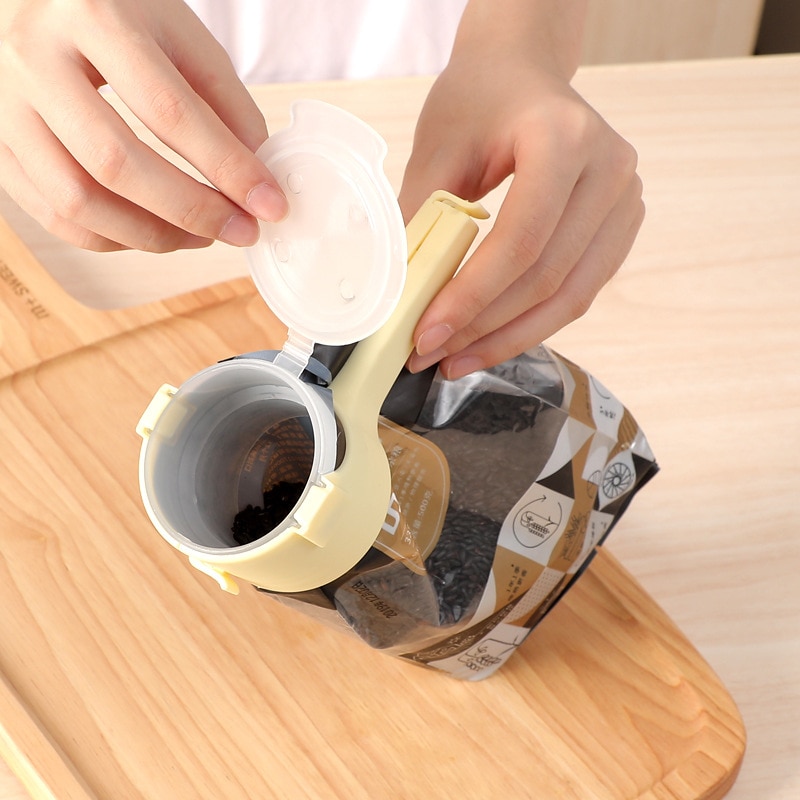 Portable Household Food Sealing Clip Sealing Machine Moisture Proof Food Storage Bag Clip Food Sealing Clip Kitchen Tools TSLM1