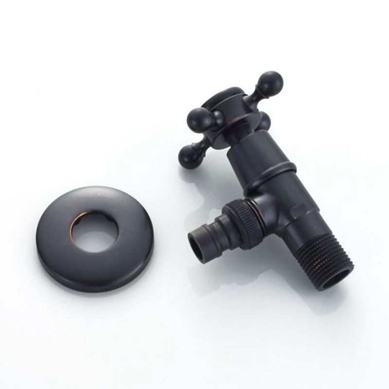 Antiuqe Brass Angle Stop Valve Filling For Washing Machine Triangle Valves Water Stop Faucet Replacement Parts ML99