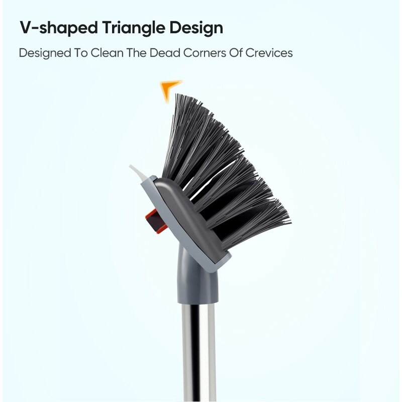 Floor Hair Broom Dust Scraper Pet Rubber Brush Carpet Cleaner Sweeper No Hand Wash Mop Clean Wipe Window Tool