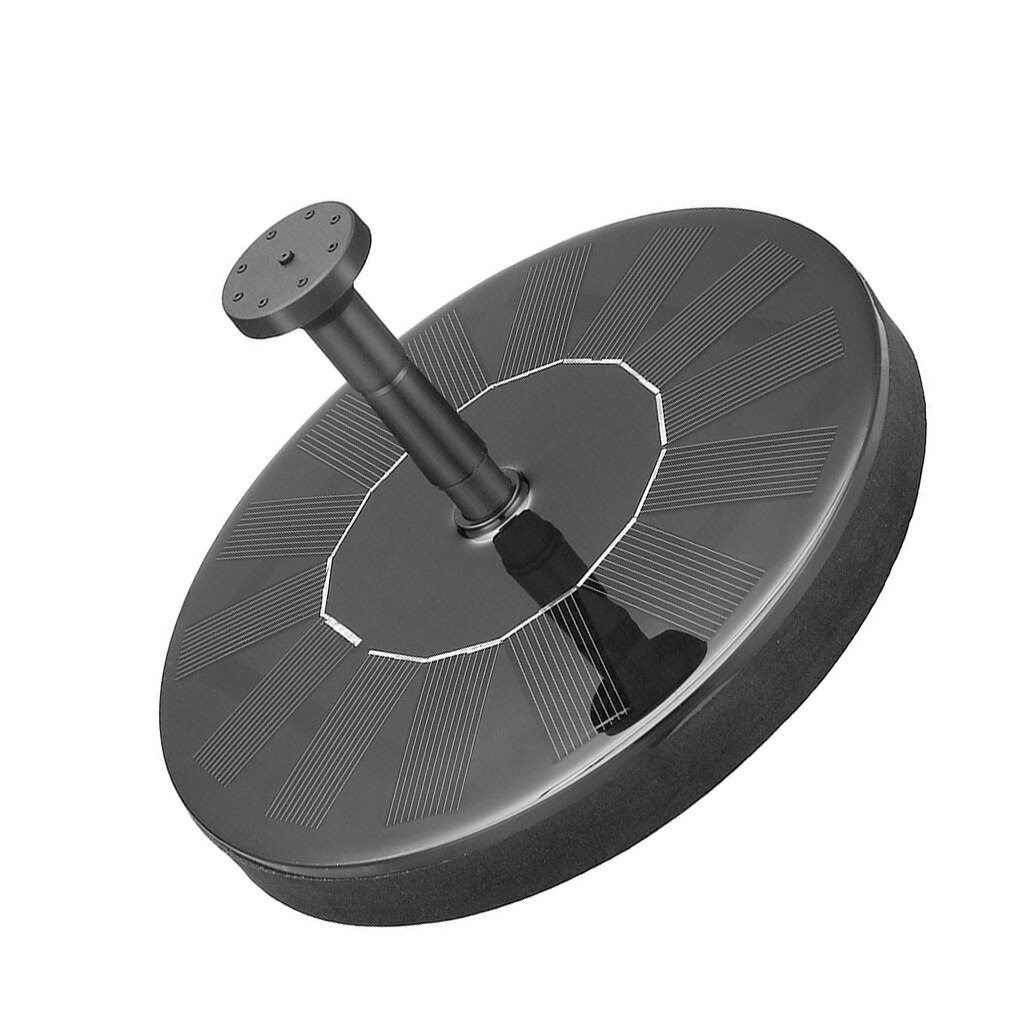 Mini Solar Water Fountain Pool Pond Waterfall Fountain Garden Decoration Outdoor Bird Bath Solar Powered Fountain Floating Water