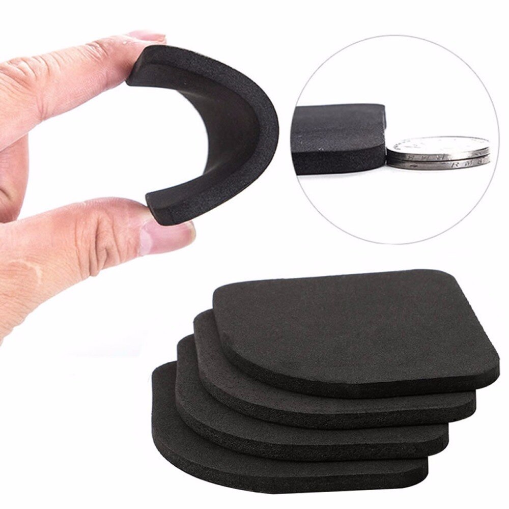 4 pcs Multifunctional Anti Vibration Mat For Refrigerator Washing Machine Pads