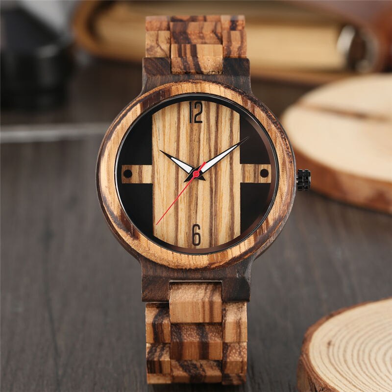 RORIOS Houten Horloge Vrouwen Analoge Quartz Horloges met Houten Band Lichtgewicht Jurk Horloges voor Dames, Esdoornhout A, 200mm, Quartz Horloges