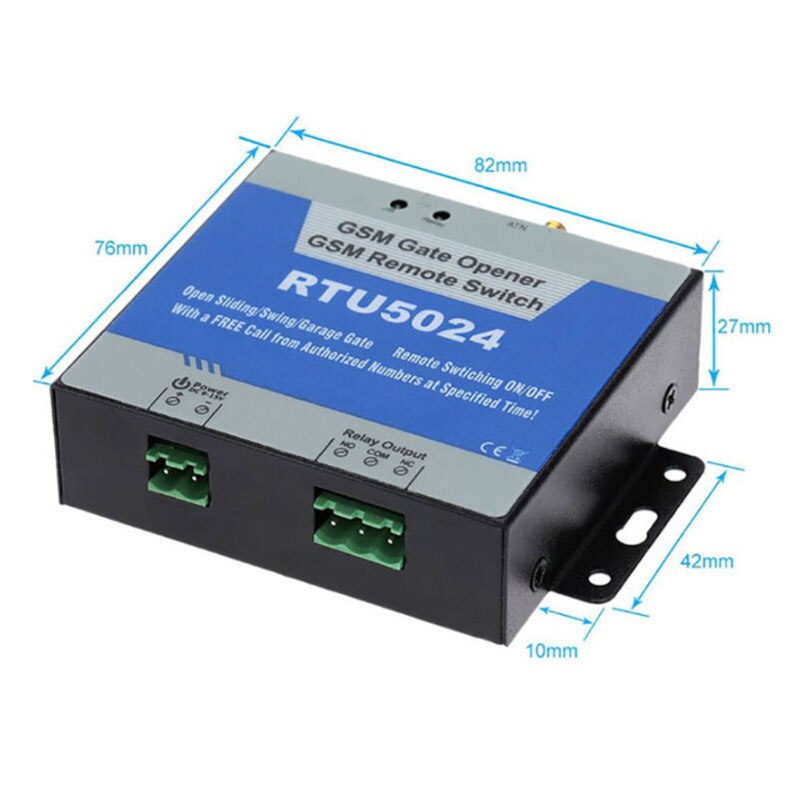 Limited Time Special! Garage Door Opener Remote Control Smart Parking Access System Free Phone Call GSM RTU5024