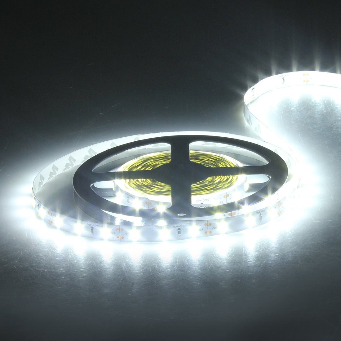 Super ljus 5m 300 smd 5630 led strip bar band sträng av ljus vit